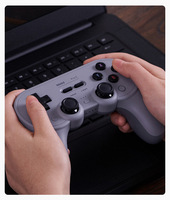 Control de Juego Inalámbrico y con Cable 8Bitdo SN30 Pro 2 para PC, Android e iOS - Material ABS