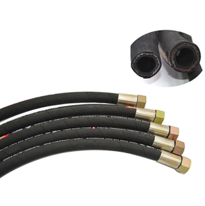 Factory Direct Sales SAE 100r2at DIN En853 <strong>2sn</strong> with Two Steel Wire <strong>Braids</strong> Flexible <strong>Rubber</strong> Hydraulic <strong>Hose</strong> - Product Image 1
