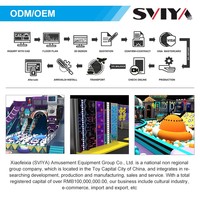 Parc d'aventure intérieur sur le thème de l'espace, centre commercial de trampolines et d'obstacles pour centre commercial