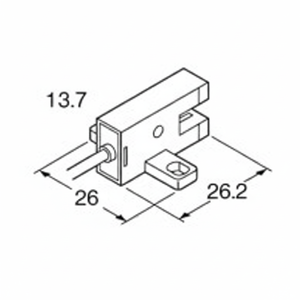 Pour PANASONIC Petit PM-T44P optique micro capteur photoélectrique en forme de U - Product Image 1