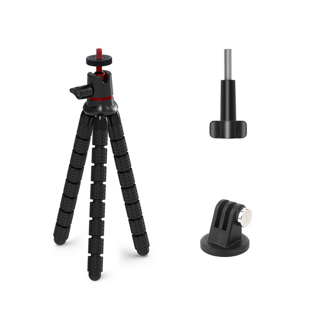 Octopus Camera Tripod 360° Rotation Flexible Octopus Travel Stand for Smartphone/Camera/GoPro/Action Camera/DSLR