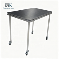 Système d'équipement de scène en aluminium à prix d'usine, plateforme de scène portable, scènes pour événements en extérieur et en intérieur