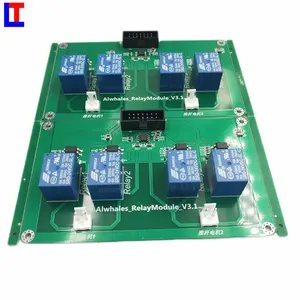 94v0电子ws2812发光二极管控制ips电路板巴赫电机用于i自行车格柏文件电视电路板印刷电路板设计