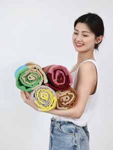 Nouvelle <span class=keywords><strong>Serviette</strong></span> de Bain Jacquard Teintée en Fil à Motif Dessin Animé 2026, en Coton Peigné à Boucles Longues, Douce pour la Peau et Absorbante, pour Enfants et Adultes - Product Image 6