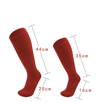 Chaussettes de sport unisexes antidérapantes Cozy Sox Long Tube pour le basket-ball, l'équitation, la course à pied, le football