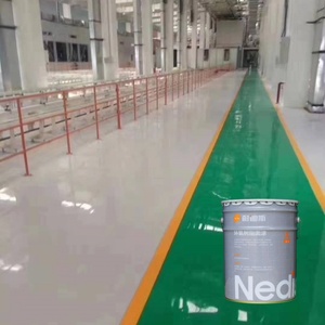 Revêtement de sol époxy à base d'eau, écologique et inodore, liquide, résistant à l'usure, peinture pour sols intérieurs/extérieurs - Product Image 2