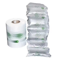 Rouleau de film de mousse protecteur de coussin d'oreiller d'air gonflable biodégradable écologique pour emballer le matériel vert
