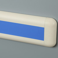 Protection murale Protections murales en vinyle pour hôpitaux Rails de protection muraux en plastique