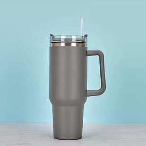 Mug de voiture 40 oz première génération, double paroi, isolé sous vide, anti-fuite, en acier inoxydable, cadeaux d'affaires, thermos portable pour l'extérieur - Product Image 4
