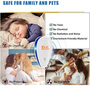 Thiết Kế Đơn Giản Bán Chạy Máy Đuổi Côn Trùng Thiết Kế Đơn Giản Máy Đuổi Muỗi Siêu Âm Cắm Tường Hiệu Quả Kiểm Soát Muỗi Chuột Sử Dụng Trong Nhà - Product Image 5