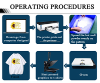 Impresora DTF XP600 A3 Directo a Película con Horno de Curado Máquina de Impresión de Camisetas A4 Transferencia DTF Impressora