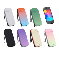 Untuk Nintendo Switch 2 konsol belakang transparan desain ergonomis dengan pelindung layar TPU cangkang Dockable
