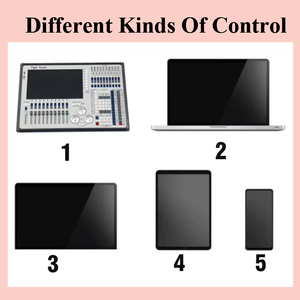 Luz cinética LED multicolor RGB con forma de <span class=keywords><strong>medusa</strong></span>, con sistema de iluminación elevable y control cinético para eventos, con 2 años de garantía. - Product Image 5