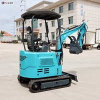 Chinois 1tonne 2 tonnes 3.5 tonnes 1.2 tonnes 1.5 tonnes pas cher Chine Petite pelleteuse sur chenilles Mini excavatrice Diesel Prix de la machine à vendre