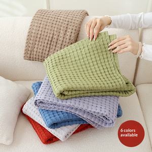 Serviette de bain et de plage en pur coton gaufré, texture gauze, pour <span class=keywords><strong>la</strong></span> sieste climatisée, vente en gros - Product Image 2