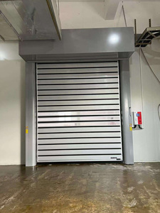 China Factory Direct Sale Modern Industrial Style Commercial Aluminium <strong>Rolling</strong> Shutter <strong>Door</strong> Low <strong>Price</strong> with Motor Accessory - Product Image 5