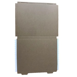 <b>Folding</b> Cardboard Box 200x140x17mm 190gsm 3 Layer Recyclable <b>Screen</b> Printed with Logo Printing for Shipping Packaging - Product Image 4