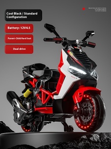 รถของเล่นเด็กขับเคลื่อนด้วยตัวเอง รถ<span class=keywords><strong>มอ</strong></span>เตอร์ไซค์ไฟฟ้าสองล้อพร้อมแบตเตอรี่ด้าน<span class=keywords><strong>ข้าง</strong></span> รถขี่เล่นแบบพกพาสำหรับ<span class=keywords><strong>เด็ก</strong></span>เล็ก - Product Image 6