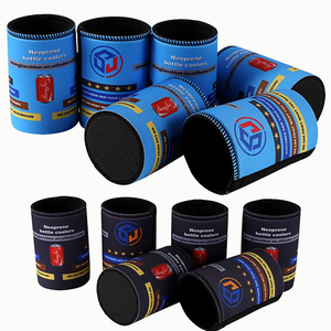 Promocional <span class=keywords><strong>12</strong></span> oz Neopreno Color sólido Cooler Bag Sublimación Impreso Bebida Botella Manga para cerveza - Product Image 4