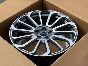 Personalización de Ruedas Forjadas SRX de 16-24 Pulgadas para SUVs de Lujo Grandes, Aluminio Aeronáutico T6061, Acabado Negro Cóncavo - Product Image 4