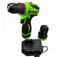 Perceuse-visseuse sans fil de haute qualité, batterie lithium-ion 18V, mini perceuse, mandrin sans clé, couple réglable, tournevis et perceuse