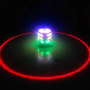 Wholesale Fidget Spinner Children Funny Flash LED Music Spinning Top Stress Relief Toys For Adults