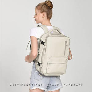 Custom <b>Multifunctional</b> Waterproof Oxford Zipper USB <b>Charger</b> Backpack Large Capacity Expanding Anti-theft Travel Business Use - Product Image 6