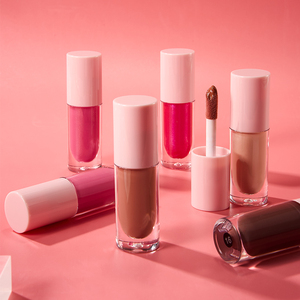 Private Label <strong>Vegan</strong> 16 Colors Lipgloss Vendor <strong>Bulk</strong> Wholesale Custom Pink Lip Plumping Shiny Clear Nude Glossy Lip Plumper Gloss - Product Image 3