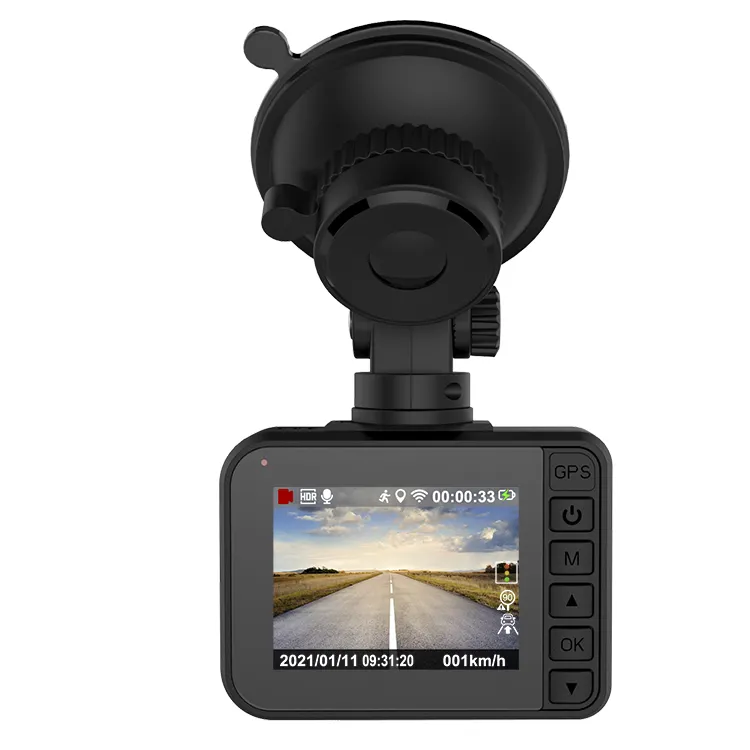 1080P النسخ الاحتياطي عكس الكاميرا صورة 4K القيادة مسجل سيارة DVR مع واي فاي GPS مسجل
