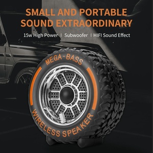 Mô Hình Mới Lốp Di Động Màu Xanh Răng Loa Âm Thanh Không Dây Cho Ngoài Trời Cho Quà Tặng - Product Image 4