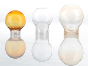 Đèn chùm pha lê thủy tinh hiện đại, kiểu dáng cầu, làm từ thủy tinh borosilicate thổi, ren G9, 2 chiếc, mẫu miễn phí, kích thước tùy chỉnh 50-350mm, dùng làm chụp đèn. - Product Image 5