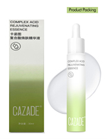 Huile Essentielle Visage CAZADE Marque Blanche – Sérum Éclaircissant et Rajeunissant à l'Acide pour Soin du Visage 30ml