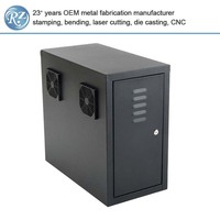 Personnalisé en métal cas pc de bureau armoire boîtier pc personnalisé boîtier de l'ordinateur