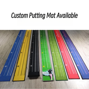 <span class=keywords><strong>Mini</strong></span> Oficina interior/exterior Putting Green Base de madera con alfombra de terciopelo para practicar - Product Image 5
