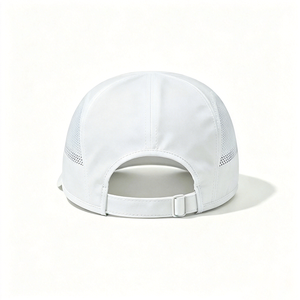 Gorra de Running Personalizada Blanca de 5 Paneles con Bordado Negro ACE Mountain, de Secado Rápido, Transpirable y Ligera para Camping - Product Image 6