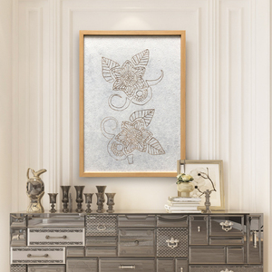 Tùy chỉnh trừu tượng vải nghệ thuật trang trí tường và kết cấu quy mô lớn 3D ba chiều vẽ tay sơn dầu - Product Image 1