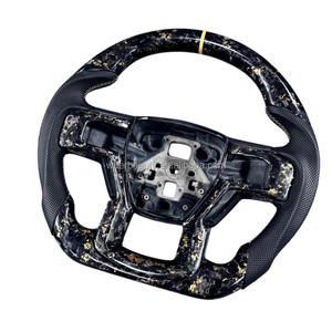 Volant en fibre de carbone personnalisé pour <span class=keywords><strong>Ford</strong></span> Ranger <span class=keywords><strong>Raptor</strong></span> F150 F350 2015 2016 2017 2018 2019 2020 <span class=keywords><strong>2021</strong></span> 2022 - Product Image 2