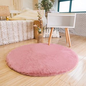 <span class=keywords><strong>Tappeti</strong></span> artificiali in pelliccia sintetica tappeto in pelliccia di coniglio giallo - Product Image 3