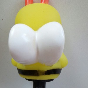 Clochettes de poussette jaunes en plastique, klaxons à air à son fort pour enfants - Product Image 3