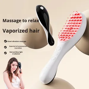 Peine Masajeador de Cabello con Microcorriente y Luz Roja, Aplicador Eléctrico para Cuero Cabelludo, Cepillo Masajeador de Cabello por Conducción GZ RTS, Pedido Mixto al por Mayor - Product Image 3
