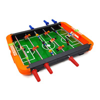 Jeu de baby-foot miniature en plastique d'intérieur, jeu de football de table