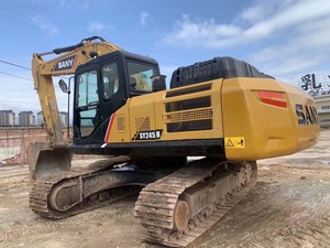 Excavatrice d'occasion chinoise Sany Sy245H SY235C PRO, excavatrice hydraulique sur chenilles d'origine, Sy35U Sy60C Sy215-9, bon état, pelle - Product Image 3