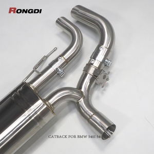 Factory Valvetronic Catback Exhaust for BMW 540/540i G30/G38 3.0T B58 2018-2024 Exhaust <b>Pipe</b> <b>With</b> Popular Exhaust Tips - Product Image 6