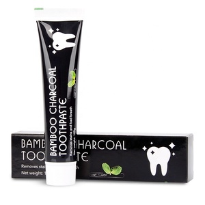 Private Label Whitening Sensitive Bamboo Toothpaste Charcoal Natural Tooth Whitening Toothpaste