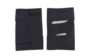 Genouillère en tourmaline, genouillère magnétique <span class=keywords><strong>auto</strong></span>-chauffante à compression avec coussinets thermiques remplaçables - Product Image 3