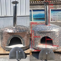 Four à pizza en fibre de silicate haute température, utilisation en extérieur, four à pizza pour la cuisson