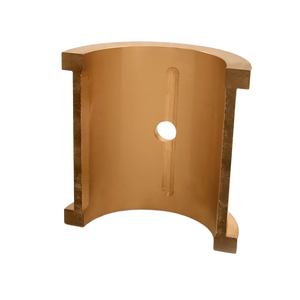 ZCuZn38 Mechanical copper fittings fission <b>bushings</b> bronze Copper shaft sleeves for roller crusher - Product Image 3