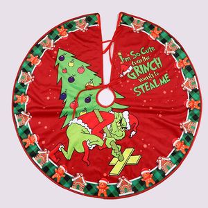 2026Factory Wholesale Fashion Decoration Greentown Online, New European Hotel Christmas <b>Tree</b> <b>Skirt</b> Indoor - Product Image 3