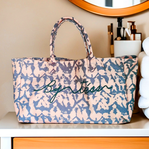 20 inch màu xám thể thao và thể dục Túi Tie-Dye phong cách công suất lớn mua sắm vải <span class=keywords><strong>Tote</strong></span> Túi Thời Trang Phụ Nữ Vai Túi ba lô - Product Image 4