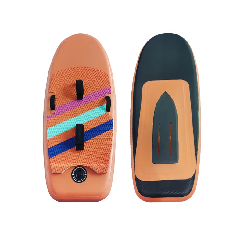 Opblaasbare Surfplank Draagvleugelboot Aanpassing 110l/140l Accessoires Compleet Pomp Rugzak Oranje Hard En Duurzaam Luchtdicht